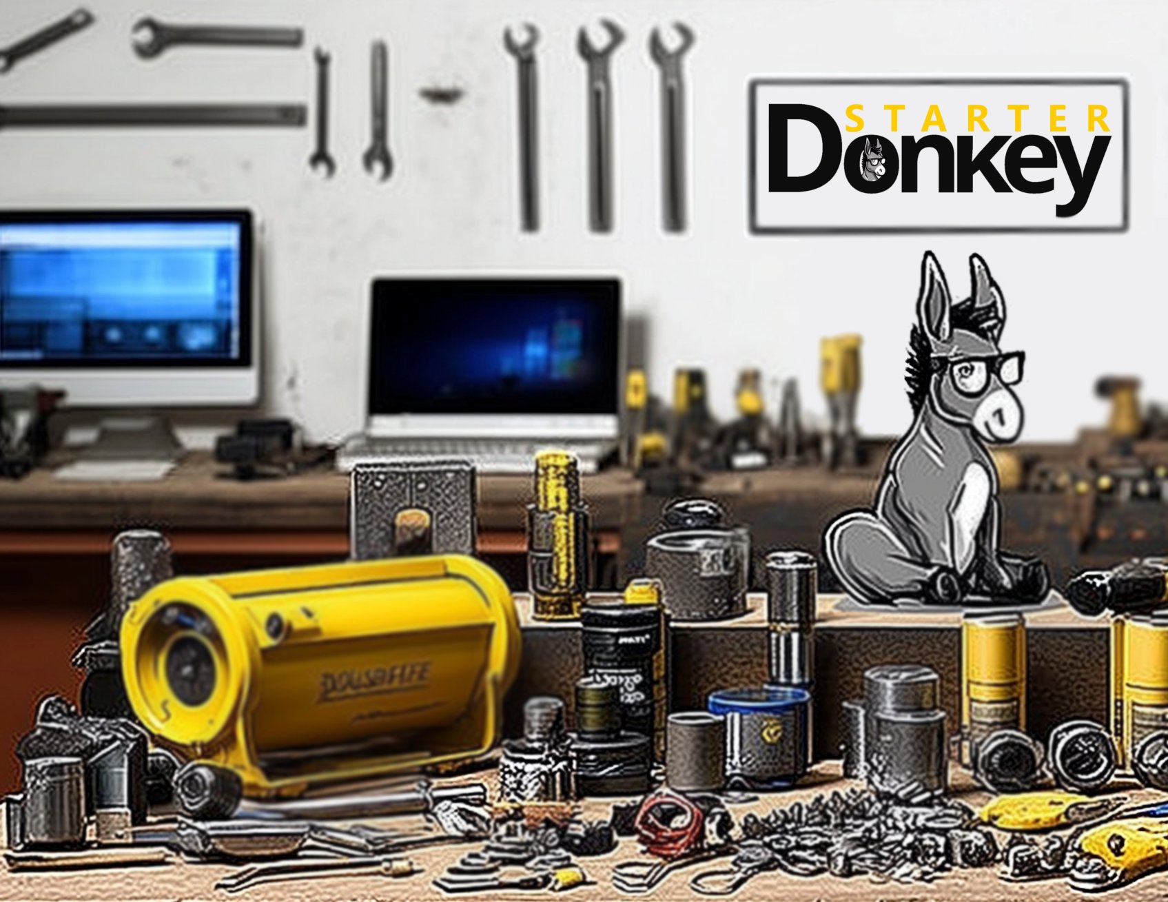 Donkey Starter platform motor